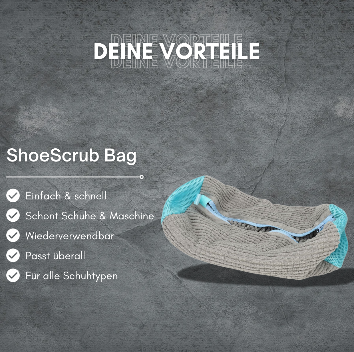 Nie mehr Schuhe schrubben – dieses kleine Säckchen macht’s möglich!